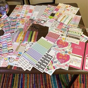 Happy planner stickers